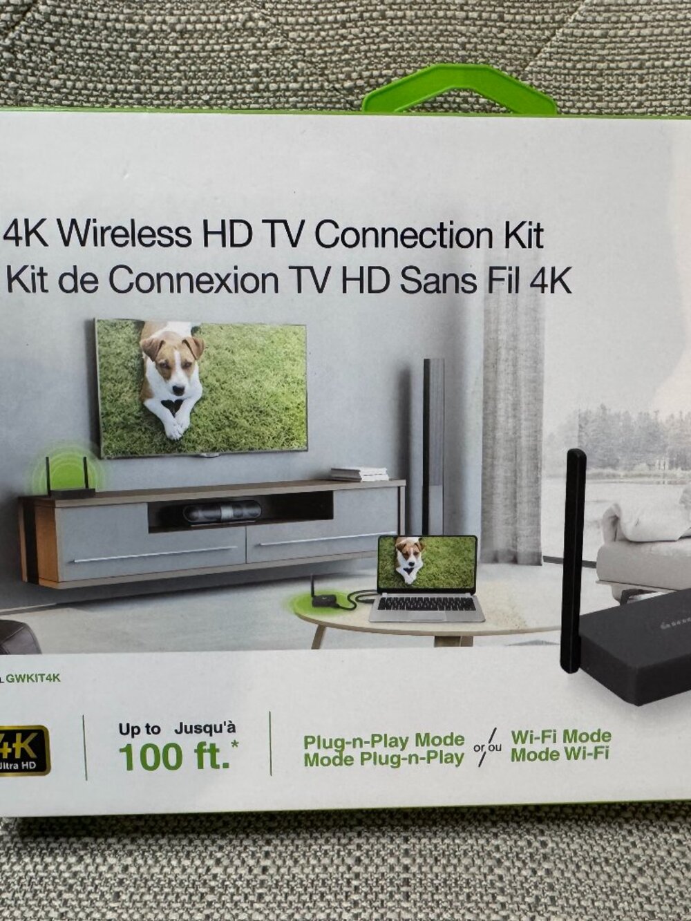 4K Wireless HD TV connection kit